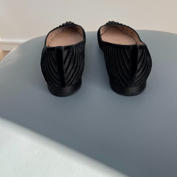 Giorgio Armani Velvet and satin flats - Picture 4 of 5